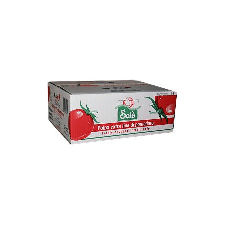 POLPA FINE DI POMODORO 'SOLE'' BOX KG.5